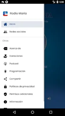 Radio María android App screenshot 3